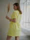 Однотонна легка сукня жовта | 6865842 | фото 4