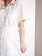 Молочна бавовняна сукня — сорочка | 6865847 | фото 3