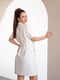 Молочна бавовняна сукня — сорочка | 6865847 | фото 7