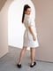 Молочна бавовняна сукня — сорочка | 6865847 | фото 8
