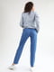 Стильні штани зі стрілками синього кольору | 6865935 | фото 3