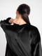 Чорний велюровий костюм для вагітних та годуючих мам: джемпер, легінси | 6865981 | фото 6