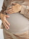 Бежевий велюровий костюм для вагітних та годуючих мам: джемпер, легінси | 6865982 | фото 2