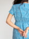 Блакитна принтована сукня для вагітних та годуючих мам з секретом для годування | 6865993 | фото 6
