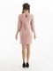 Рожева замшева сукня для вагітних з рукавом 3/4 | 6866005 | фото 3