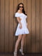 Біла сукня з бавовняної прошви з відкритою спиною | 6871703 | фото 2