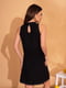 Чорна укорочена сукня з бавовняної прошви | 6871726 | фото 3