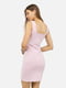 Коротка сукня облягаючого крою рожева | 6872020 | фото 3