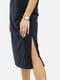 Сукня з коротким рукавом сіра | 6872021 | фото 4