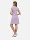 Трикотажна бузкова міні-сукня в рубчик | 6872077 | фото 3