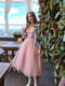 Корсетна рожева сукня з пишною спідницею | 6782133 | фото 3