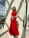 Червона довга сукня | 6821604 | фото 2