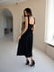 Блестящее черное пышное платье | 6873933 | фото 4