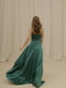 Зеленое платье на бретелях | 6873987 | фото 2