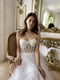 Длинное белое корсетное платье | 6873991 | фото 2