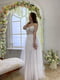 Длинное белое корсетное платье | 6873991 | фото 3