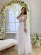 Длинное белое корсетное платье | 6873991 | фото 4