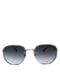 Сонцезахисні окуляри в сріблястій оправі | 6866096