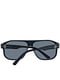 Сонцезахисні окуляри в чорній матовій оправі | 6866111 | фото 3
