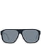 Сонцезахисні окуляри в чорній матовій оправі | 6866111 | фото 4