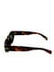 Сонцезахисні окуляри в коричнево-бурштиновій оправі | 6866090 | фото 2
