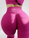 Костюм для фітнесу рожевий: топ з довгим рукавом та легінси | 6874148 | фото 4