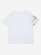 Бавовняна футболка біла з принтом | 6872175 | фото 3