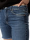 Короткі джинсові шорти темно-синього кольору | 6872193 | фото 2