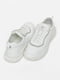 Білі шкіряні кросівки | 6872236 | фото 3