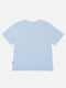 Бавовняна футболка блакитна з принтом | 6872379 | фото 3