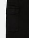 Джогери чорного кольору з накладними кишенями | 6872541 | фото 2
