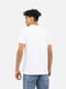 Біла бавовняна футболка з принтом і коротким рукавом | 6872570 | фото 3