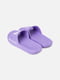 Шльопанці фіолетові з написом | 6872594 | фото 3