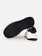 Комбіновані білі кросівки з бежевими та чорними вставками | 6872697 | фото 5