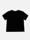 Бавовняна футболка чорна з принтом | 6873000 | фото 3
