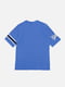Бавовняна футболка синя з принтом | 6873078 | фото 3