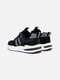 Комбіновані чорні кросівки з сірими вставками | 6873206 | фото 4