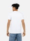 Біла бавовняна футболка з принтом і коротким рукавом | 6873229 | фото 3