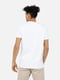 Біла бавовняна футболка з принтом і коротким рукавом | 6873230 | фото 3