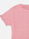Піжама рожева: футболка та шорти | 6873359 | фото 3