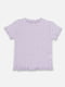 Піжама бузкова: футболка та шорти | 6873360 | фото 2