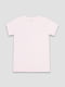 Піжама рожева з принтом: футболка та шорти | 6873368 | фото 4