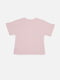 Бавовняна футболка рожева з принтом | 6873385 | фото 3