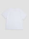 Бавовняна футболка біла з принтом | 6873387 | фото 3
