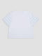 Бавовняна футболка біла з принтом | 6873388 | фото 3