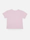 Рожева бавовняна футболка з коротким рукавом | 6873391 | фото 3