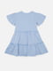Сукня з коротким рукавом синя | 6873416 | фото 3