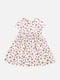 Розкльошена молочна сукня в квітковий принт | 6873565 | фото 3