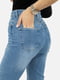 Прямі джинси-straight блакитного кольору | 6873898 | фото 4