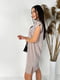 Елегантна бежева сукня з вишивкою в етно стилі | 6874258 | фото 4